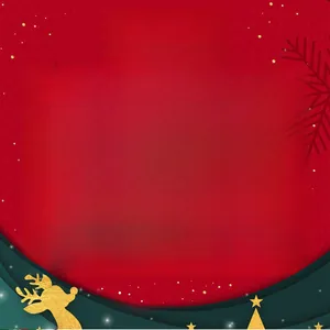 Detailed size specifications for red and green festive Christmas headband with PET fabric