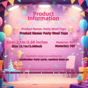 Pink PET party tinsel garland for festive celebration and birthday backdrop decoration