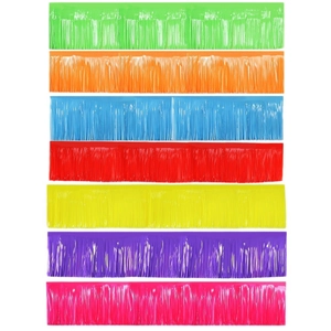 30x300cm colorful metallic tinsel fringe curtains for party and wedding decorations