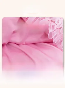 Close-up of pink girls tutu dress showing sequins, fine mesh and soft cotton lining