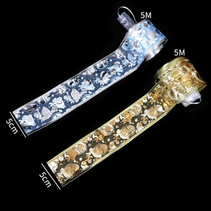 Easter decorative LED ribbon with colorful egg patterns 5m length for party decor