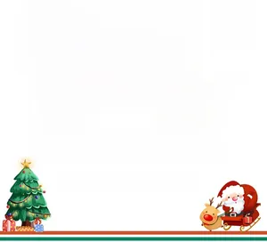 Detailed view of 2mm thickness Christmas DIY wooden ornaments in four festive styles