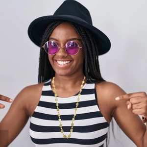 Collier signe dollar doré avec chaîne perlée en plastique pour accessoires de fête