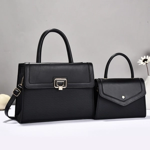 Colorblock Patchwork Damen Handtasche PU Leder Große Kapazität Schultertasche Umhängetasche Lässig Trend