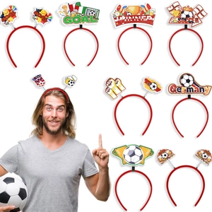 Fußballspiel Party Stirnbänder Weltmeisterschaft Boppers Football Goal Winner Trophy Kopfring Für Fans Sport Event Cheer Zubehör