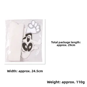 Detailed packaging view showing Halloween ghost honeycomb decoration dimensions and weight