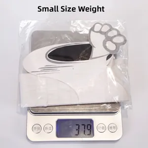 Small size Halloween ghost hanging ornament weight measurement in packaging at 37.9g