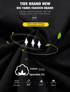 Macro view of black knit fabric made of 95% cotton and 5% spandex for breathable T-shirts