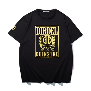 Men's Plus Size Streetwear T-Shirt Casual Loose Hot Stamping Letter Print Short Sleeve Cotton Blend Graphic Summer Tee Top