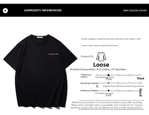 Détails du tissu coton-élasthanne et de l'imprimé argenté sur le t-shirt en coton