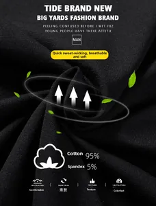 Détail du tissu respirant en coton et élasthanne avec focus sur l'évacuation de l'humidité