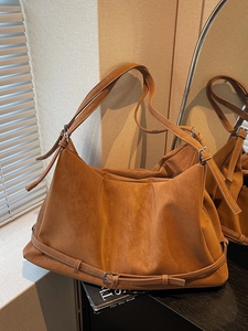 Minimalistische Große Tragetasche Aus Wildlederimitat Für Damen Ziernähte Koreanischer Stil Schultertasche Büro Handtasche