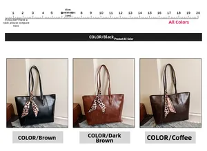 Close-up of vintage texture PU leather tote bags with stylish leopard print scarves