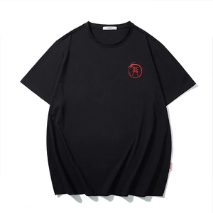 Men Plus Size Cotton Embroidered Dragon T-Shirt Loose Short Sleeve Crew Neck Chinese Style Summer Streetwear Casual Tee Top