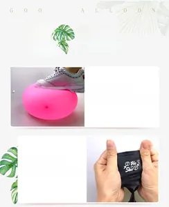 Macro detail of thickened latex balloon durability and He or She printing quality