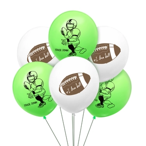 Palloncini in Lattice a Tema Football Americano per Festa di Compleanno Ragazzo Decorazioni Sportive Palloncini Stampa Rugby