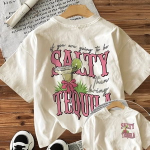 Women Casual Cotton Graphic Printed T-Shirt American Retro Loose Fit Round Neck Short Sleeve Summer Fashion Top For Daily Wear