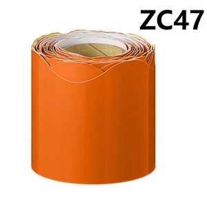 Roll of orange scalloped border trim for school classroom bulletin boards and displays