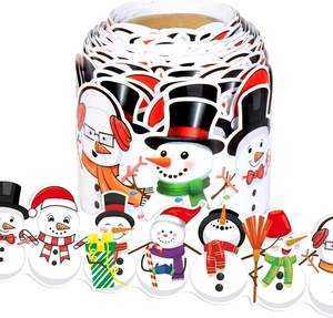 Christmas snowman bulletin board borders roll for classroom and office wall decoration