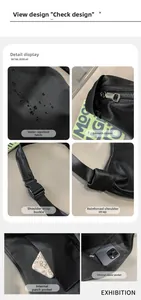 Detail shots of black waterproof tote showing smooth zipper, buckle and interior pockets