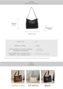 Detailed size specifications and material chart for the quilted rhombus tote bag