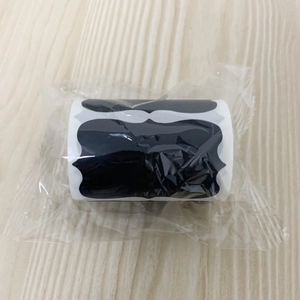 Roll of waterproof blackboard labels with wavy edges for organizing pantry containers