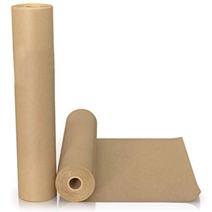 Brown Kraft Paper Roll For Gift Wrapping Arts Crafts DIY Projects Industrial Packing Mailing Decoration Recyclable Paper