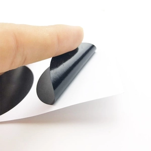 Self-adhesive black PVC round chalkboard label stickers roll for home decoration