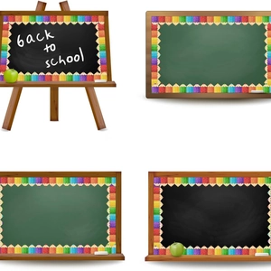 Colorful glitter pencil bulletin board borders for classroom blackboard decoration sticker