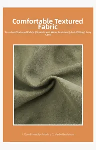 Detail of durable green canvas fabric showing scratch-resistant and wear-proof texture