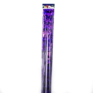 Rideau à franges laser violet pour décors de fête et décorations de Noël festives