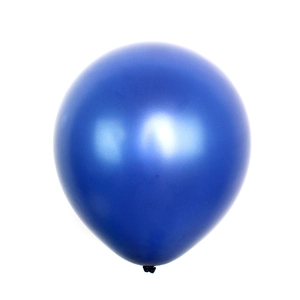 Navy blue metallic matte latex balloon for birthday and wedding party decoration