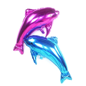 Großer Delfin Folienballon Ozean Thema Tierform Mylar Ballon Für Geburtstag Party Hochzeit Zimmer Dekoration Kinder Geschenk