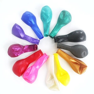 Colorful 1.2g pearlescent latex balloon set for festive party arch decoration and wedding events