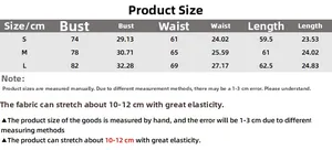 Detailed size chart for the diamond chain bodysuit showing bust, waist, and length measurements
