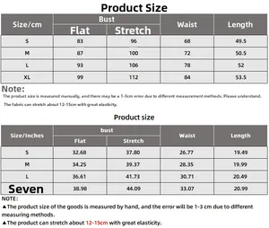 Size guide for slim fit off-shoulder top showing S to XL measurements in CM and Inches