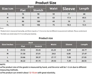 Size chart for slim fit short sleeve bodysuit in metric cm and imperial inches