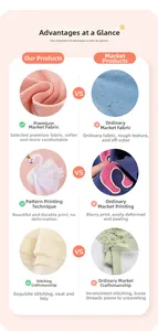 Détail du tissu côtelé rose et de l'applique cygne en tulle sur la robe pour fille