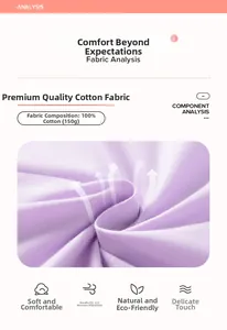 Gros plan d'un tissu en maille de coton violet doux 150g pour vêtements de fille