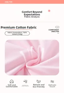Close-up of soft 100% cotton pink knit fabric for children's dress with fine texture