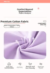 Detail of purple 100% cotton knit fabric showing breathable texture for girls' t-shirts