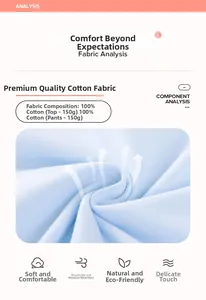 Macro detail of breathable 100% cotton knit fabric for boys' summer short sleeve sets