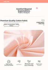 Detail showing 100% breathable cotton fabric texture on girls pink t-shirt