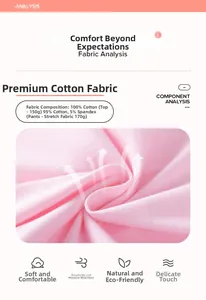 Detalle de tela de algodón rosa que muestra la textura de la camiseta 150g y el pantalón 170g
