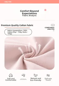 Vue macro d'un tissu 100% coton rose doux de 150g pour ensembles d'enfants