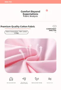 Detail of pink 150g soft cotton knit fabric showing breathable texture for girls' dress