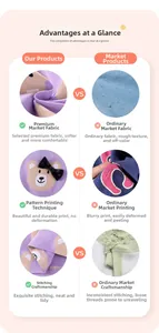 Détail du tissu en coton violet de qualité supérieure et de l'imprimé ours en relief