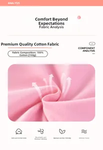 Détail du tissu en coton rose montrant la texture respirante et le tissage doux