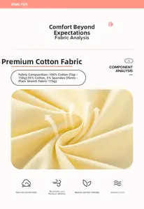 Detalle de tela de punto de algodón amarillo suave para conjunto infantil transpirable