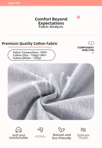 Detail view of 100% cotton 150g gray fabric texture for boys summer clothing sets